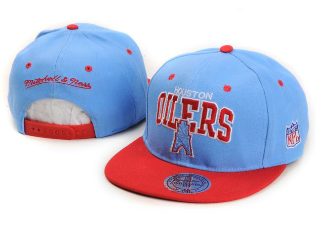 NFL Houston Oilers M&N Snapback Hat NU01